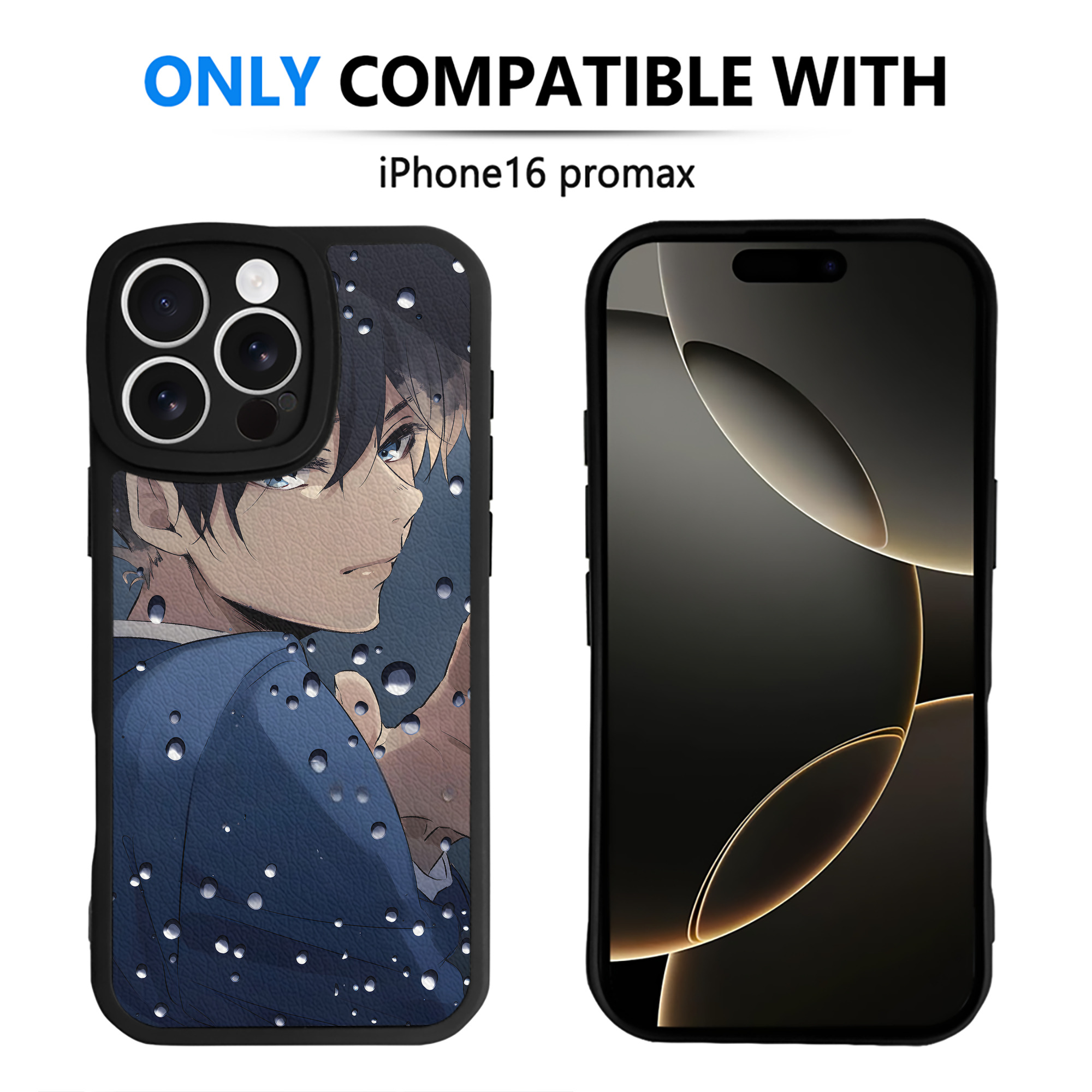（画像用） 名探偵コナン Detective Conan 【iPhone 16シリーズ対応】シリコンスマホケース（レザー調） 材質：シリコン